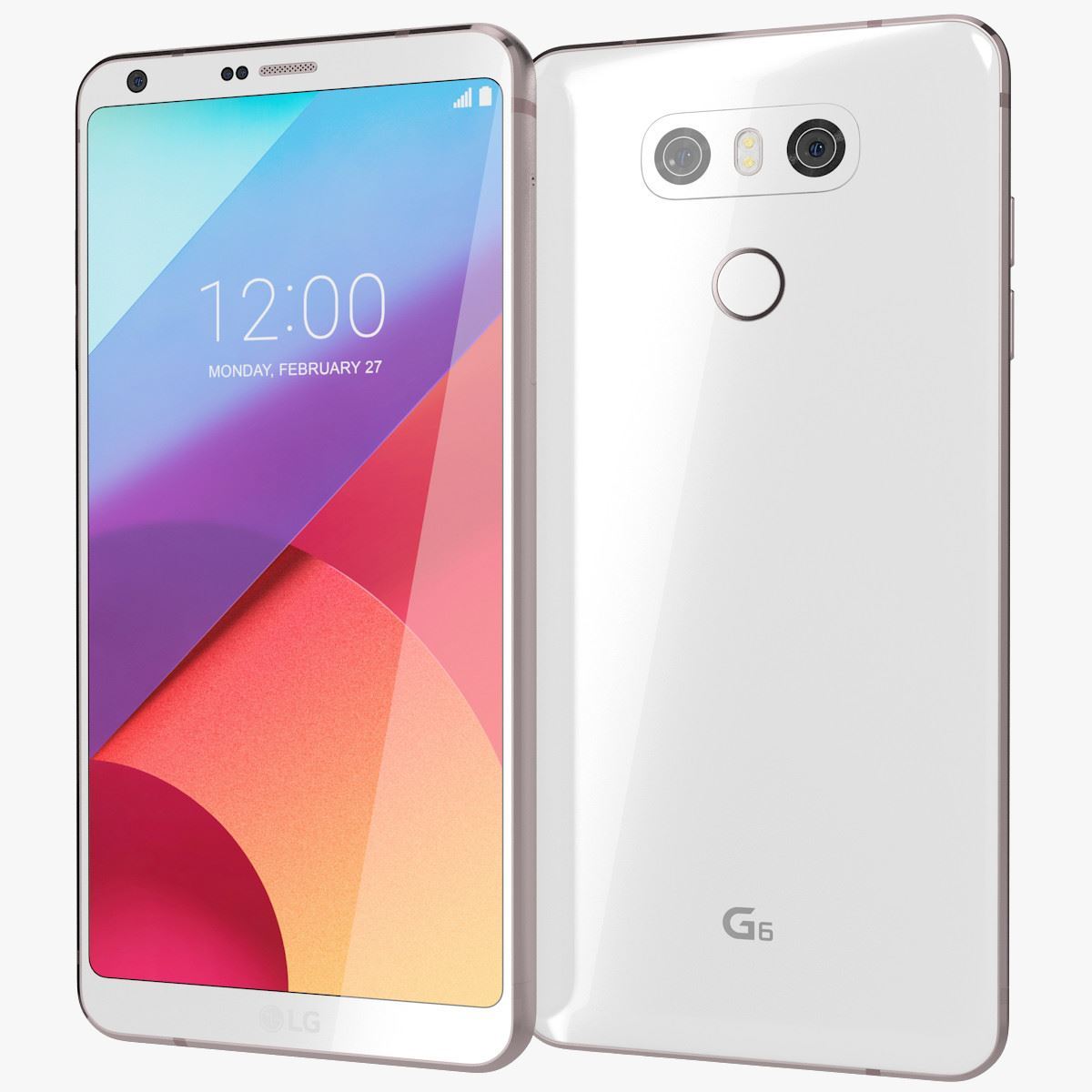 LG G6 32GB Mystic White Unlocked Refurbished Pristine