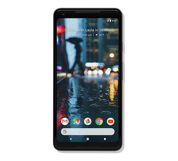 Google Pixel 2 XL 128GB Just Black Unlocked Refurbished Excellent