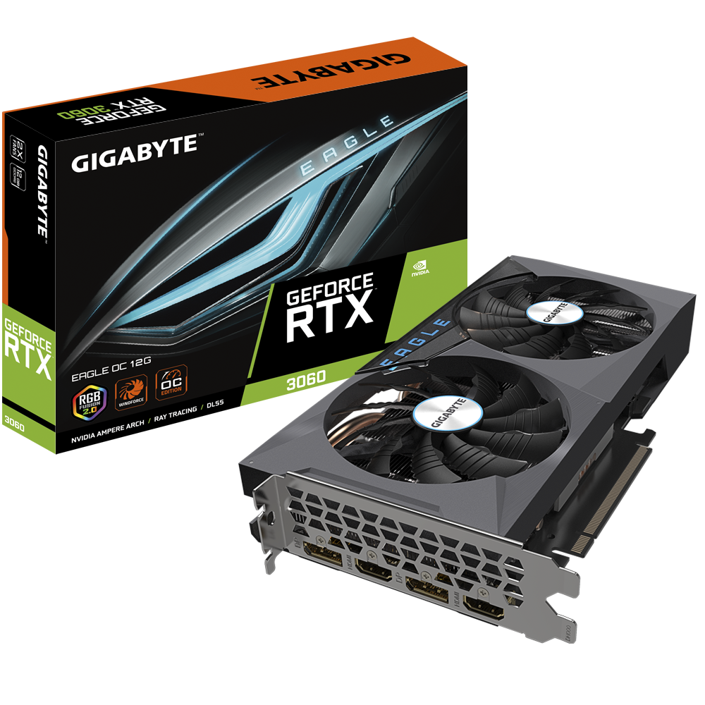 Gigabyte GeForce RTX 3060 Eagle 12GB GDDR6 (rev 1.0)
