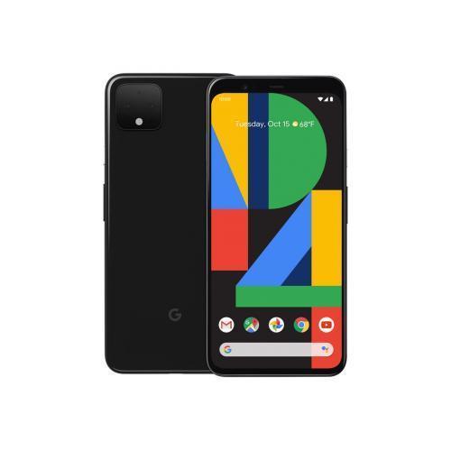 Google Pixel 4 XL Just Black 128GB Unlocked Refurbished Pristine Pack
