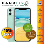 Apple iPhone 11 64GB, Green Unlocked (No Face ID) Refurbished Excellent