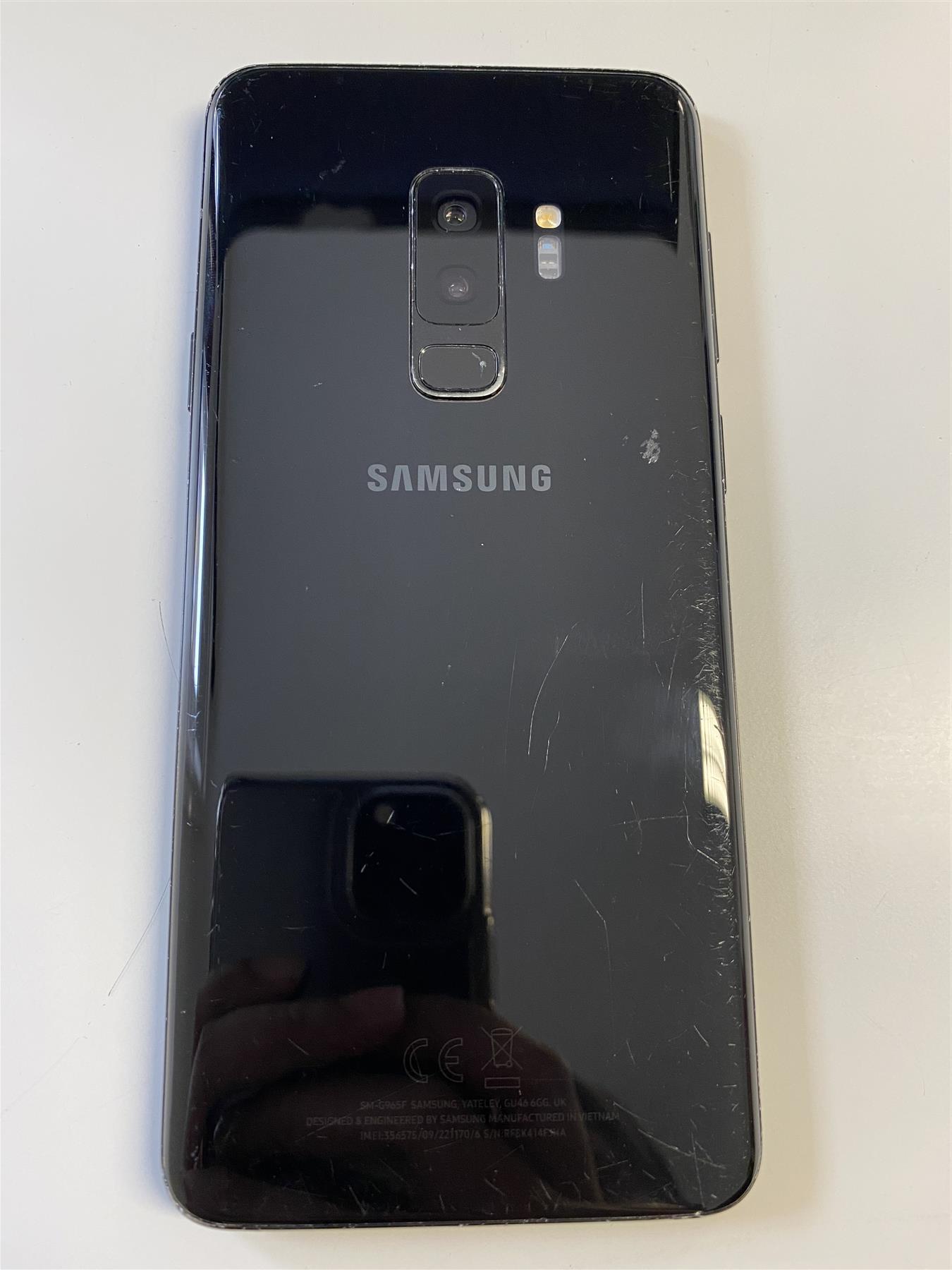 Samsung Galaxy S9 Plus 128GB Midnight Black Unlocked Used