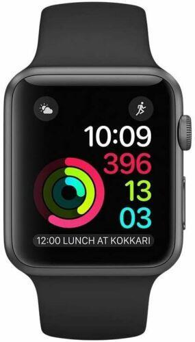 Apple Watch Series 2 38mm GPS Space Grey Aluminium Case Refurbished Good