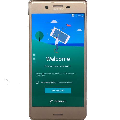 Sony Xperia X 32GB, Rose Gold (White Spot) Unlocked Refurbished Good