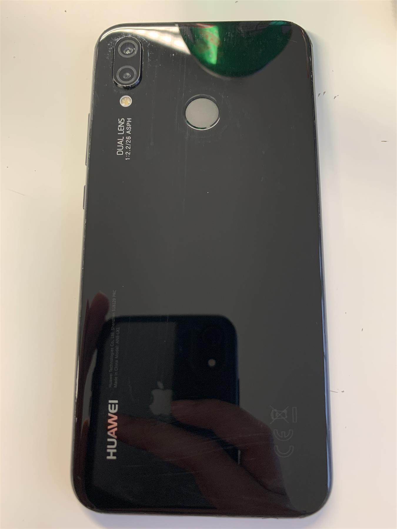 Huawei P20 Lite 64GB Black Unlocked Used