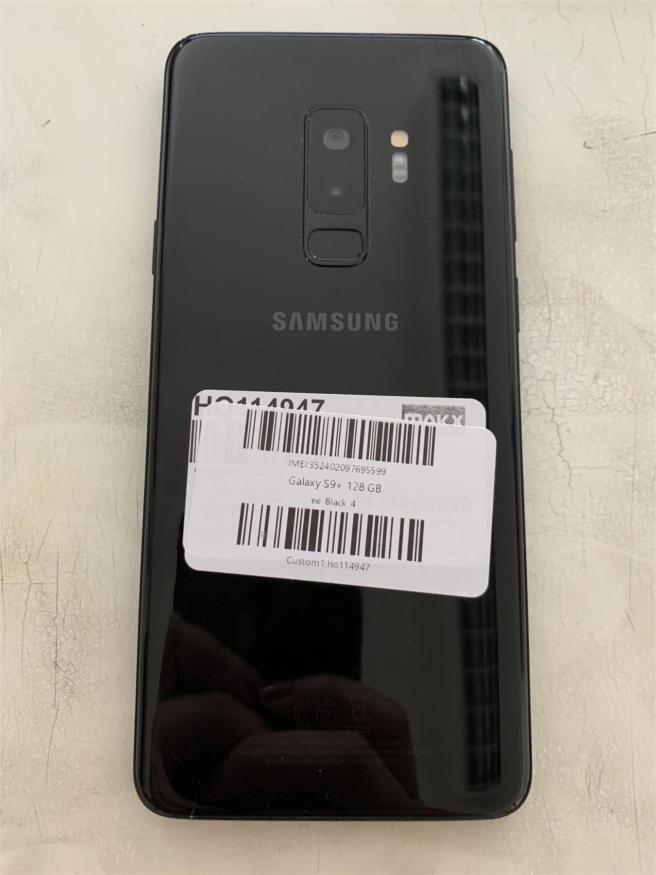 Samsung Galaxy S9 Plus 128GB Midnight Black Unlocked Used