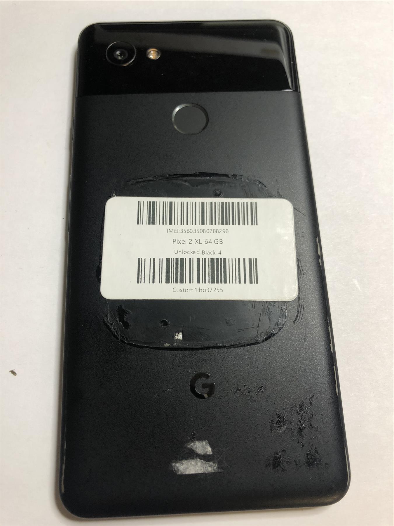 Google Pixel 2 XL 64GB Just Black Unlocked Used