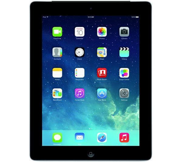 Apple iPad 4th Gen 16GB WiFi 4G Black Unlocked Refurbished Good