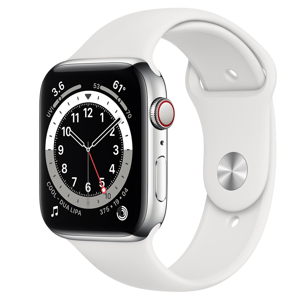 Apple Watch Series 6 (GPS) Silver 44mm Aluminium Refurbished Excellent