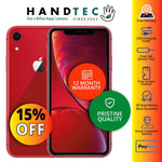 Apple iPhone XR 64GB Red (No Face ID) Unlocked Refurbished Pristine
