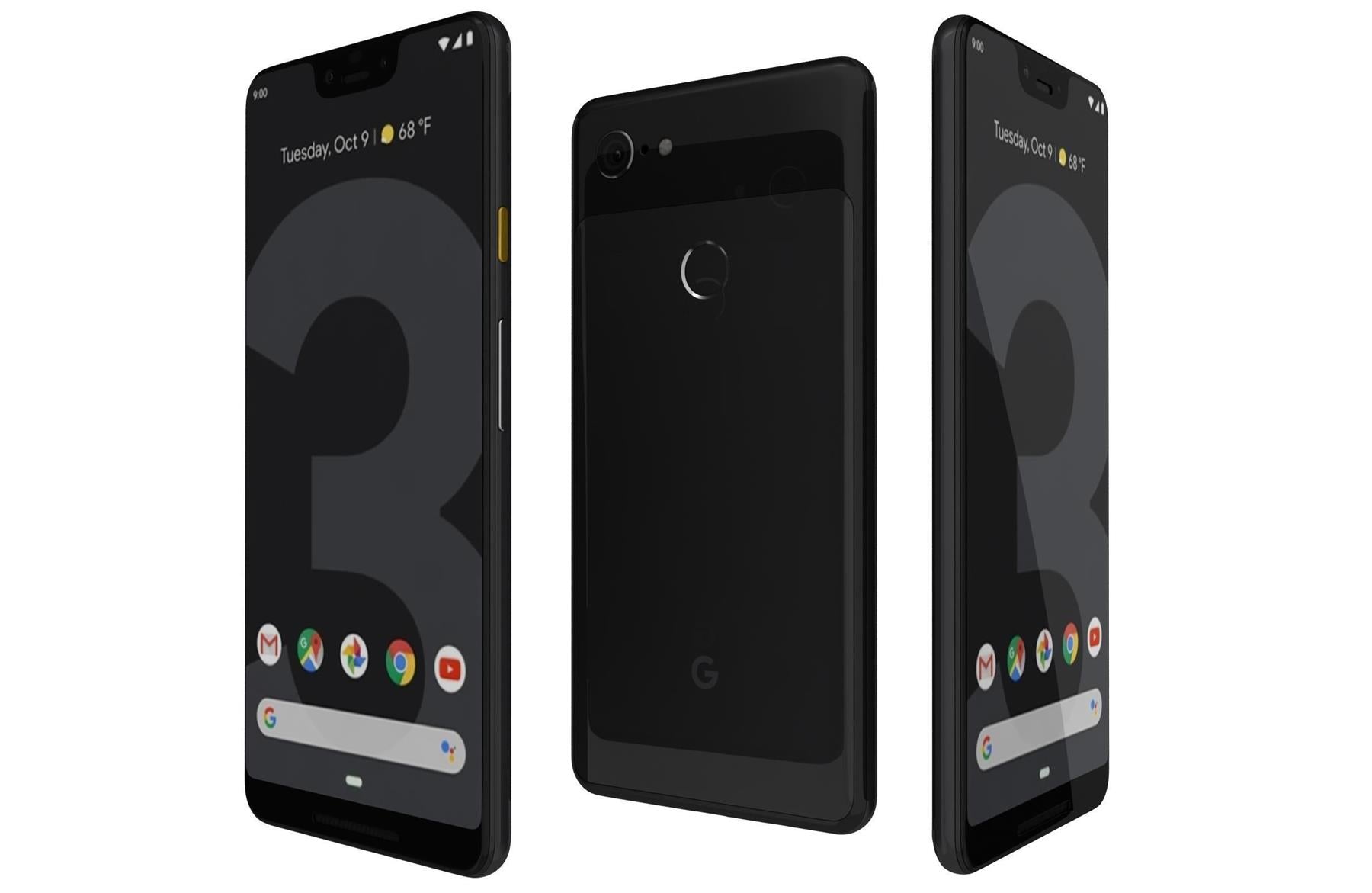 Google Pixel 3 XL 64GB Just Black Unlocked Refurbished Good