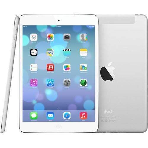 Apple iPad Mini 4 128GB WiFi + Cellular, Silver (Unlocked) - Refurbished Good