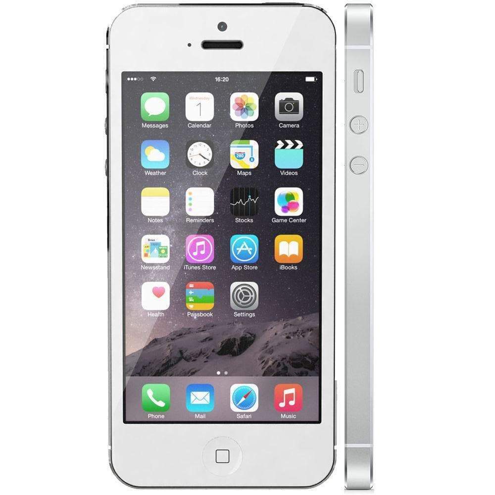 Apple iPhone 5 16GB White/Silver (Vodafone) - Refurbished Very Good Sim Free cheap