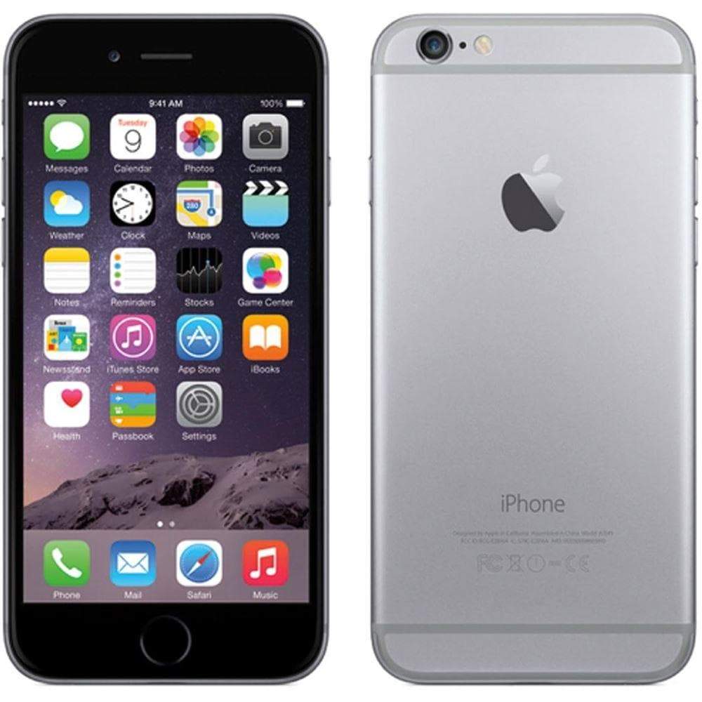Apple iPhone 6 Plus 16GB, Space Grey (Unlocked) - Refurbished Good (No Touch ID)