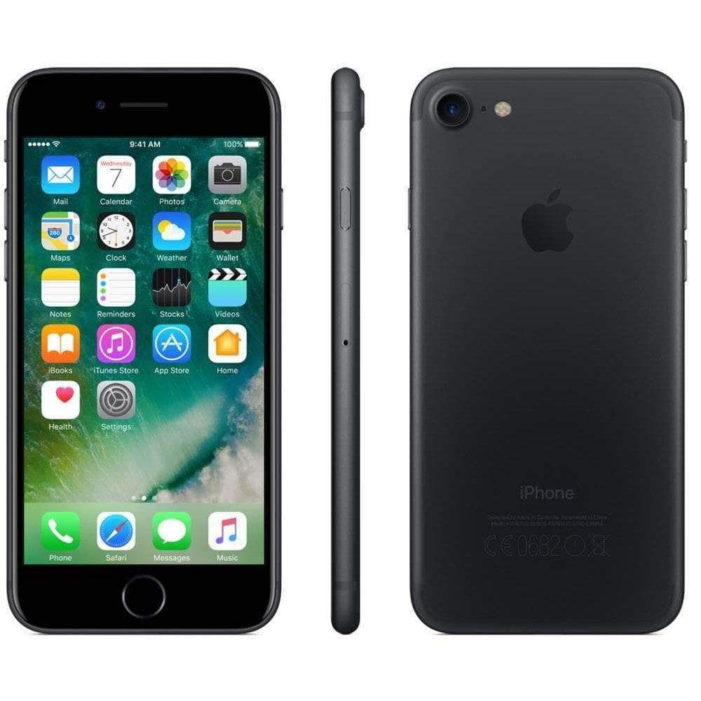 Apple iPhone 7 128GB Matte Black (O2 Locked) - Refurbished Excellent