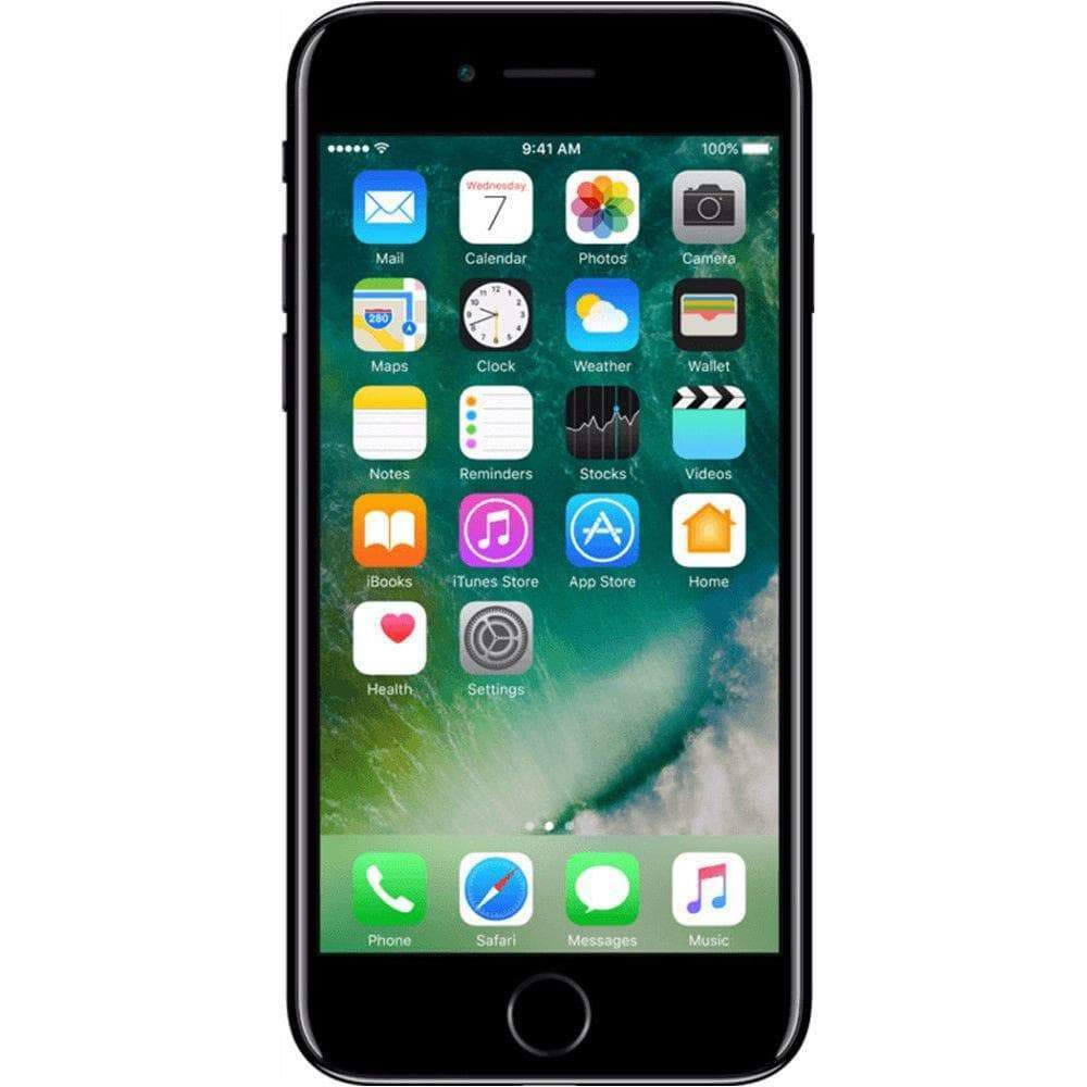 Apple iPhone 7 256GB, Jet Black Unlocked - Refurbished Good