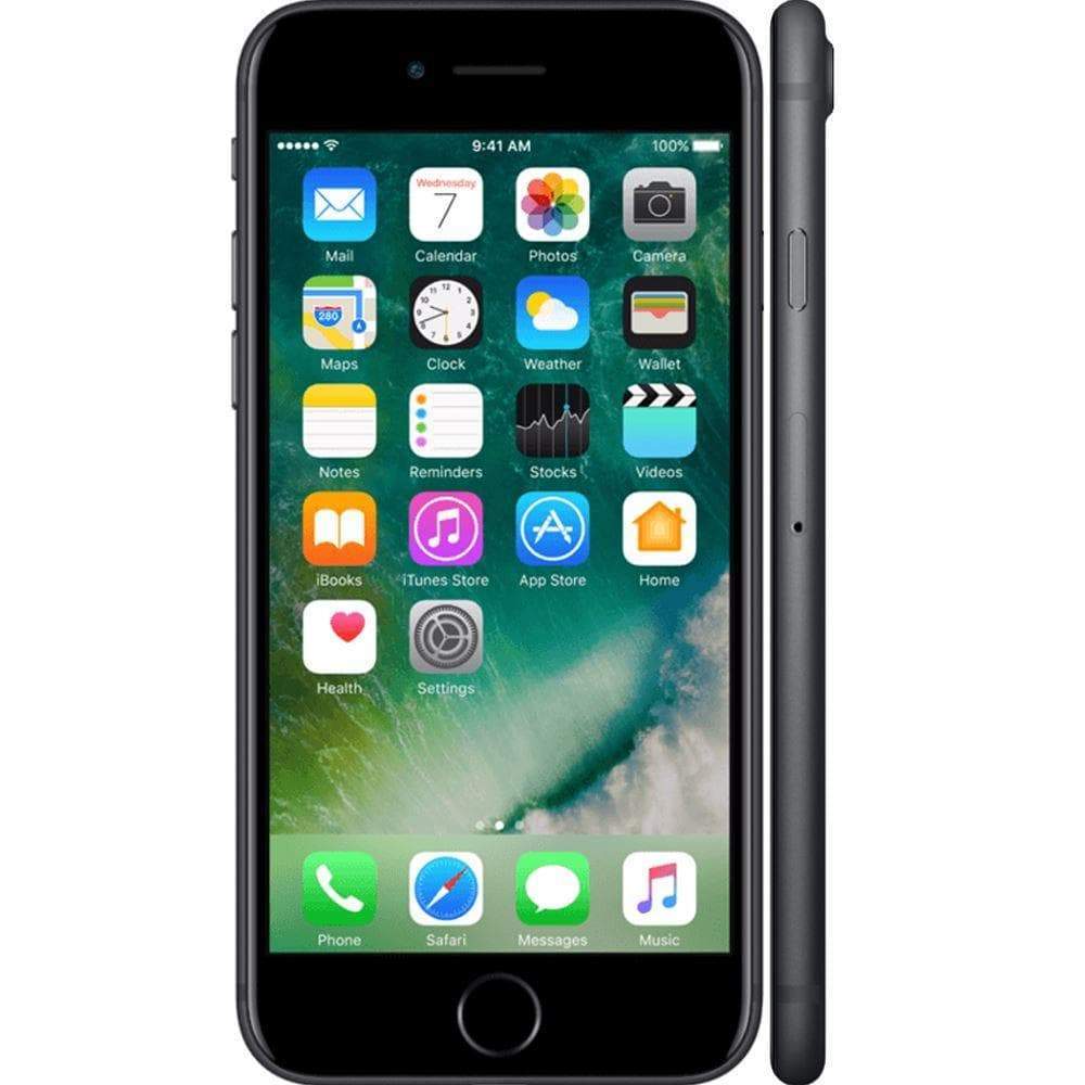 Apple iPhone 7 256GB Matte Black (O2) - Refurbished Excellent Sim Free cheap