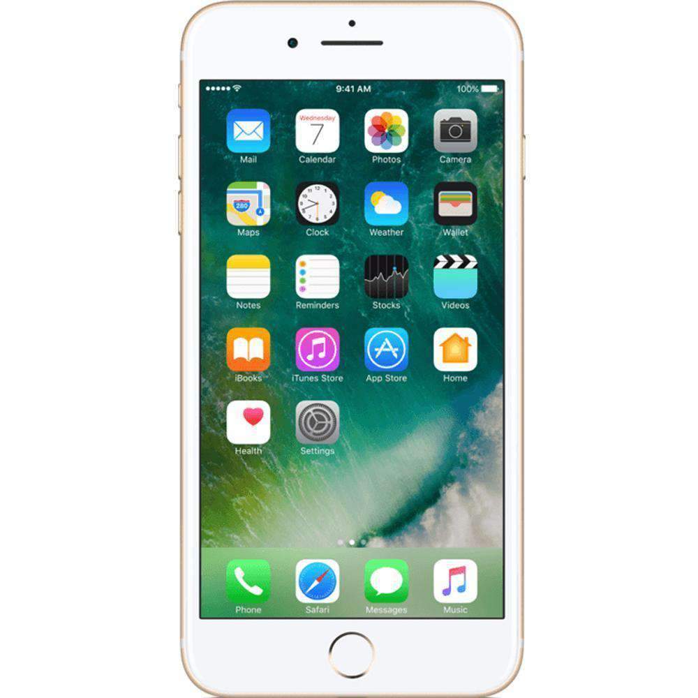 Apple iPhone 7 Plus 128GB Gold (O2 Locked) - Refurbished Excellent - UK Cheap