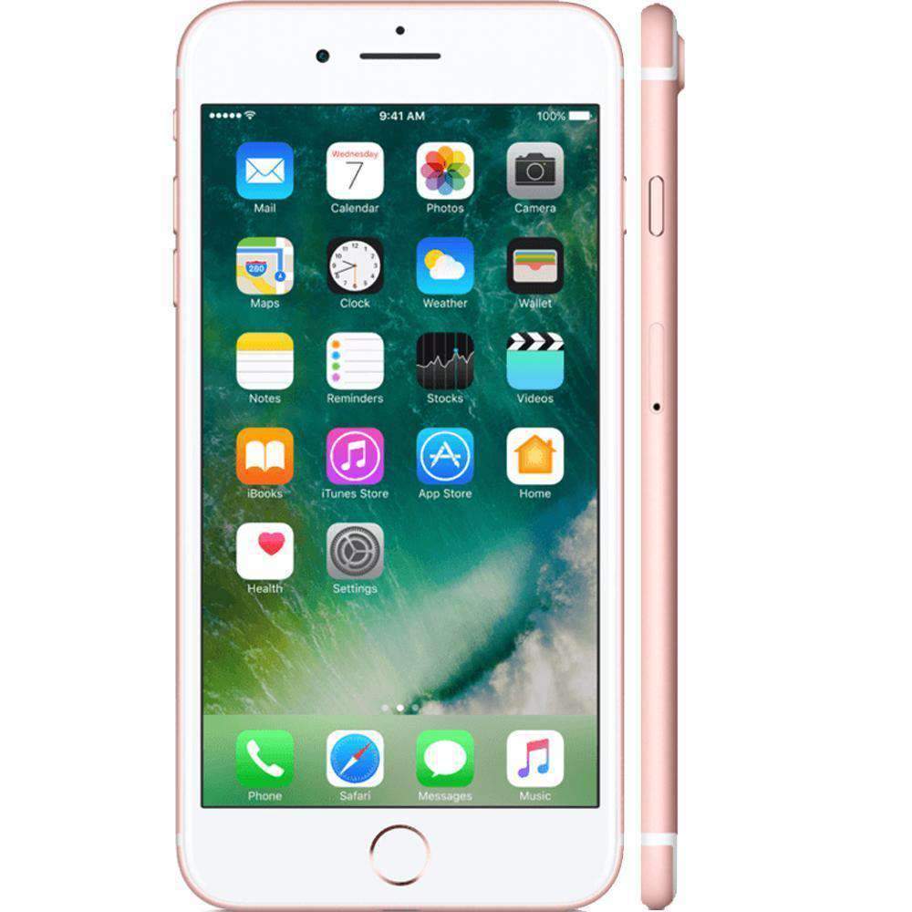 Apple iPhone 7 Plus 128GB Rose Gold Unlocked - Refurbished Excellent Sim Free cheap