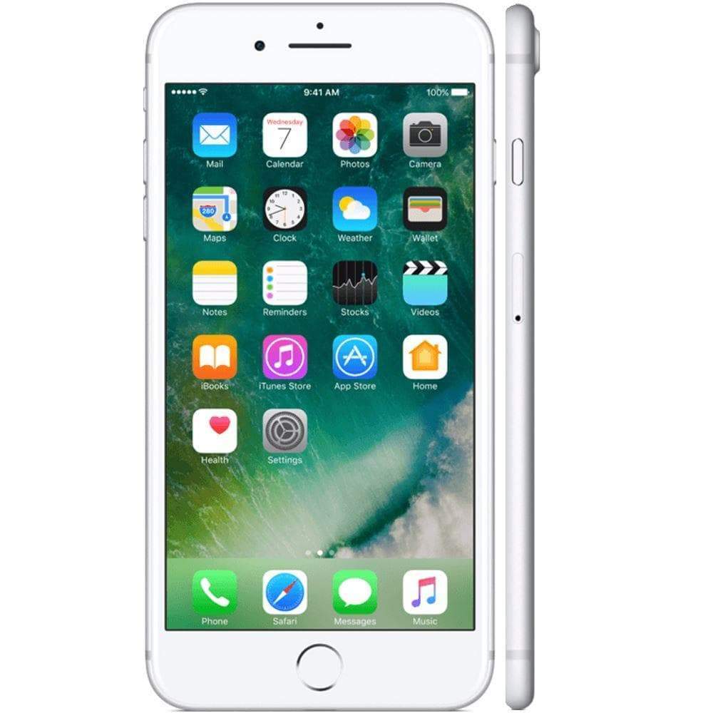 Apple iPhone 7 Plus 128GB Silver (O2 Locked) - Refurbished Excellent Sim Free cheap