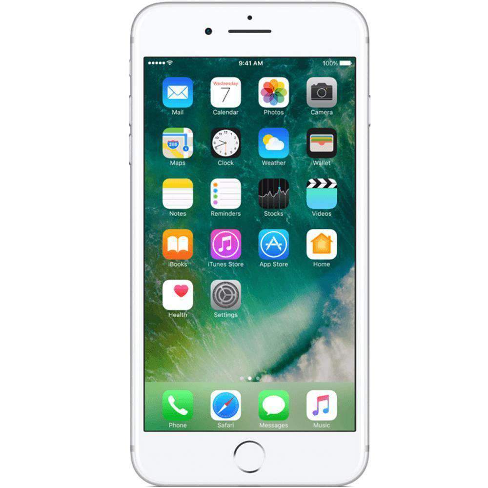 Apple iPhone 7 Plus 128GB Silver Unlocked - Refurbished Excellent Sim Free cheap