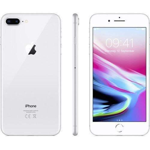 Apple iPhone 8 Plus 64GB, Silver (Unlocked) - Refurbished Good Sim Free cheap