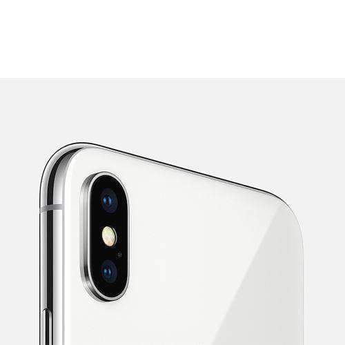 Apple iPhone X 64GB, Silver EE Locked Refurbished Excellent Sim Free cheap