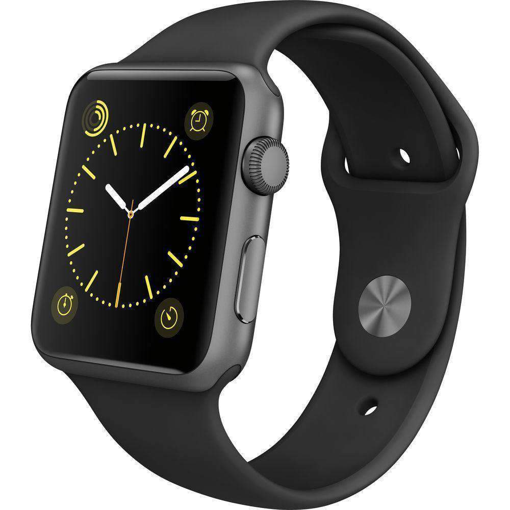 Apple Watch Series 1 Space Grey 42mm Aluminium Case - Refurbished Very Good Sim Free cheap