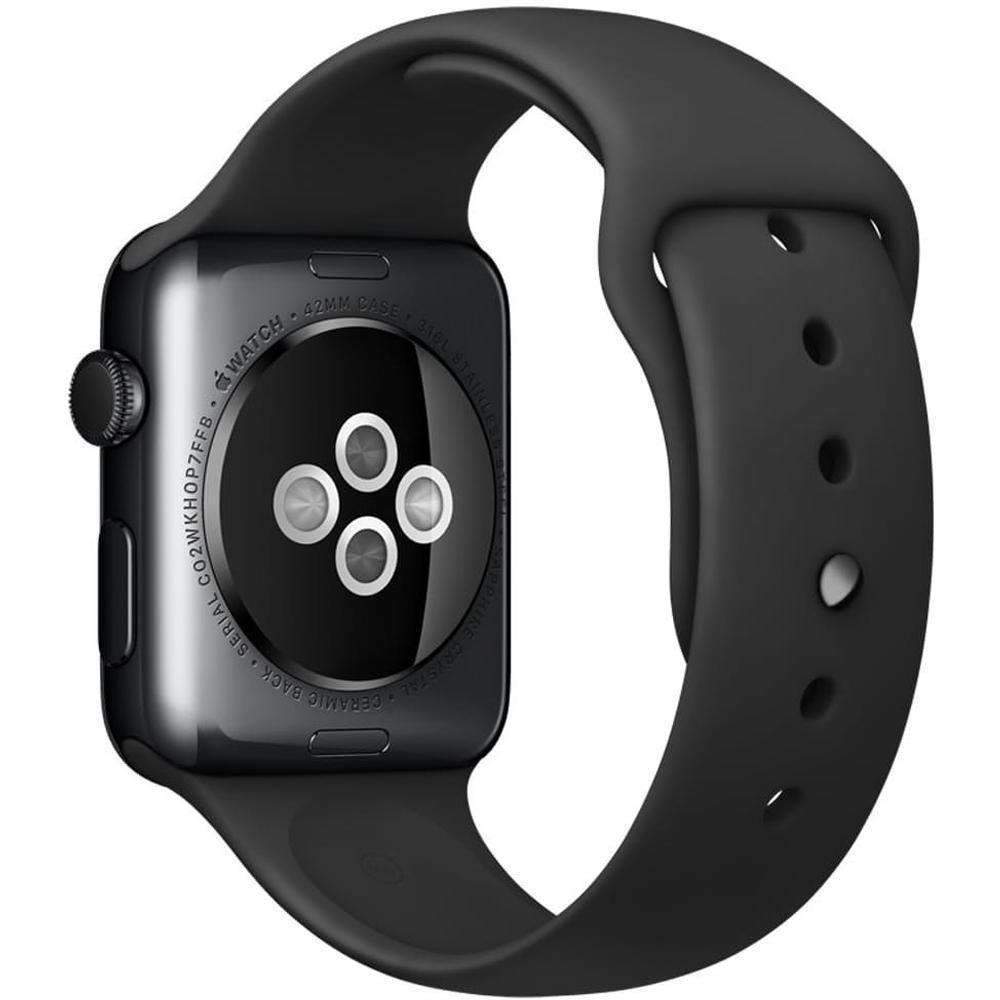 Apple Watch Series 2 42mm Space Grey Aluminium Case - Refurbished Very Good Sim Free cheap