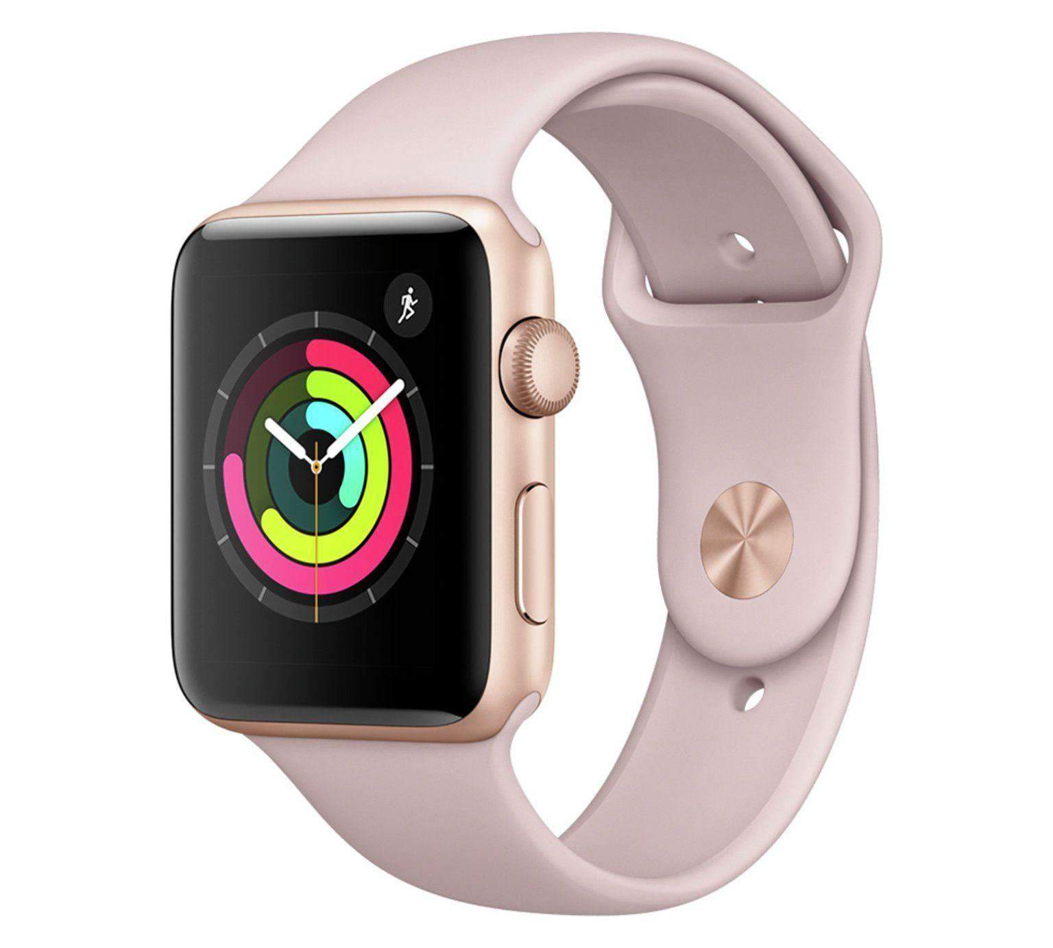 Apple Watch Series 3 38mm, Rose Gold Aluminium (GPS) - Refurbished Good Sim Free cheap