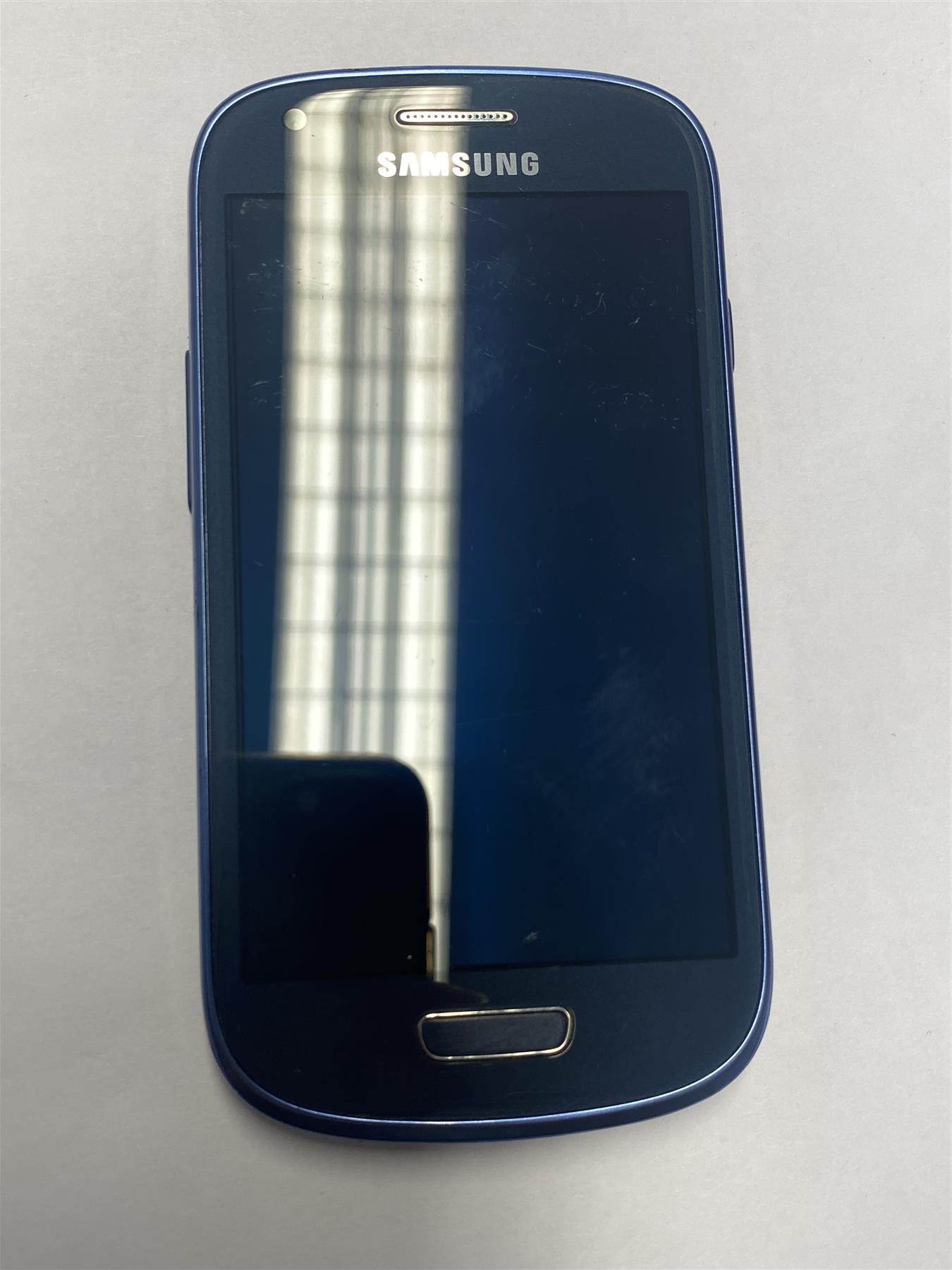 Samsung Galaxy S3 Mini 8GB Pebble Blue Unlocked - Used