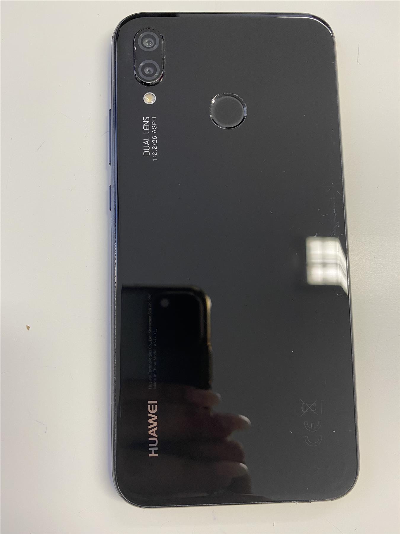 Huawei P20 Lite 64GB Black Unlocked Used