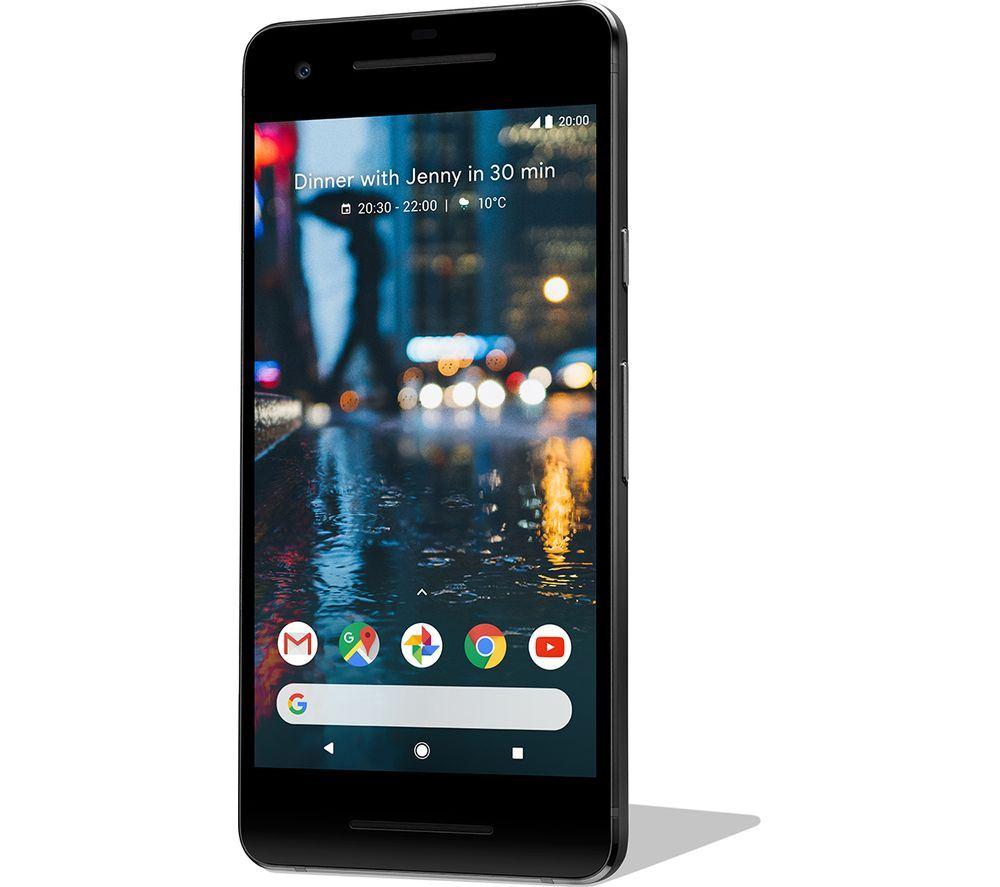 Google Pixel 2 64GB Just Black Unlocked Refurbished Excellent