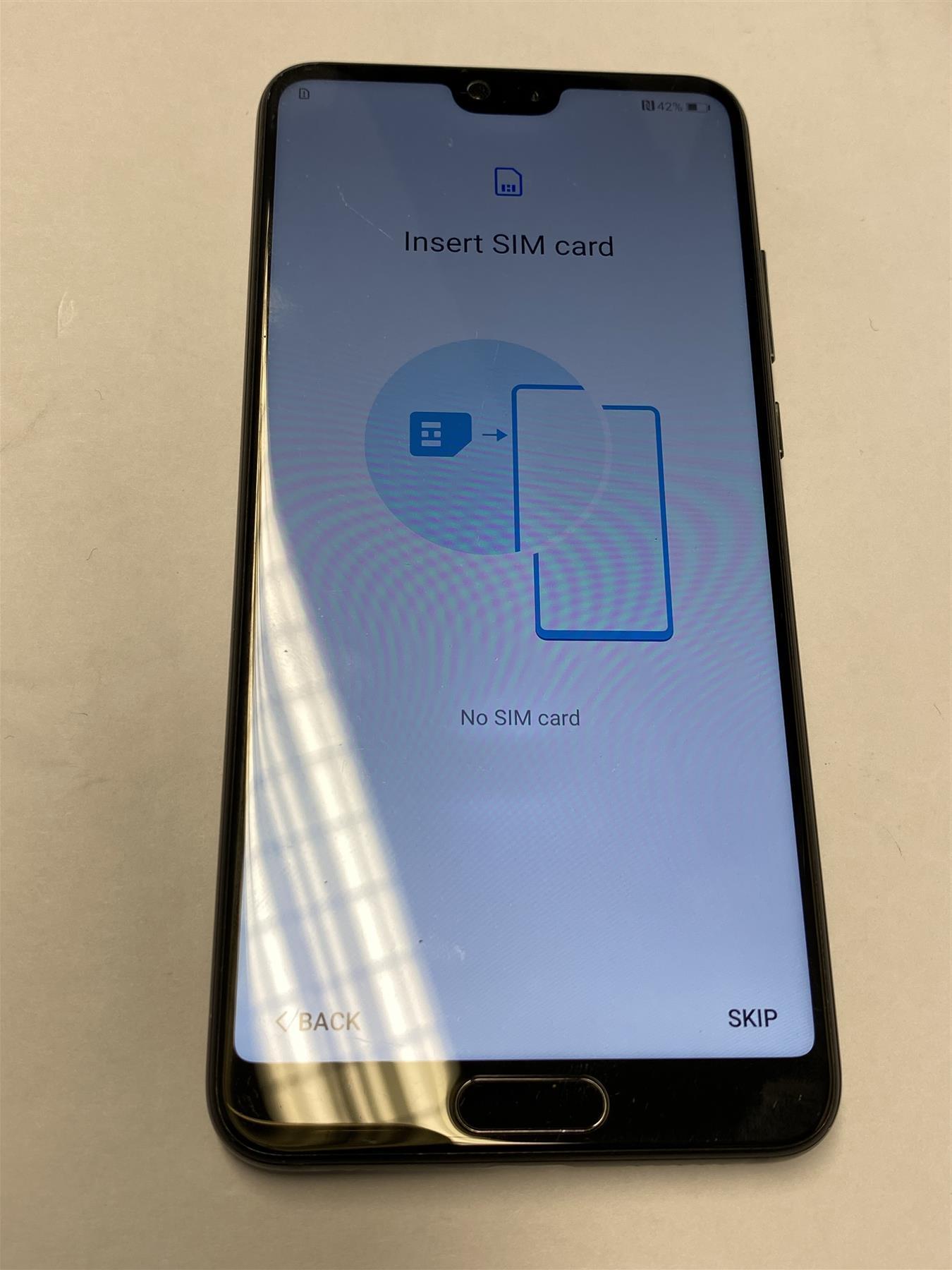 Huawei P20 128GB Black Unlocked - Used