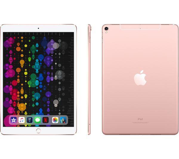 Apple iPad Pro 10.5 64GB WiFi 4G Unlocked Rose Gold (2017) Refurbished Excellent