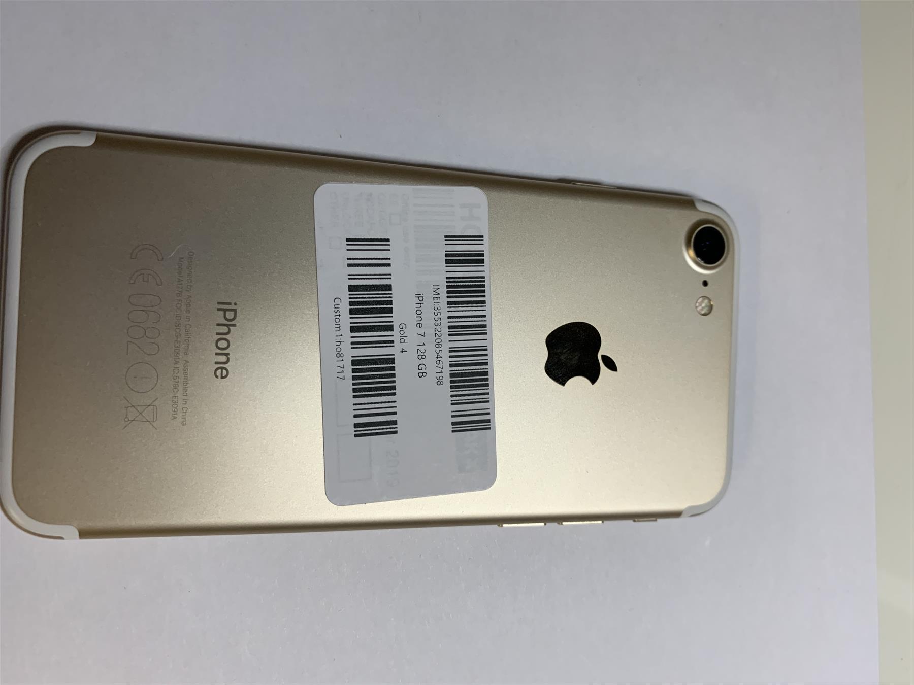 Apple iPhone 7 128GB Gold Unlocked - Used