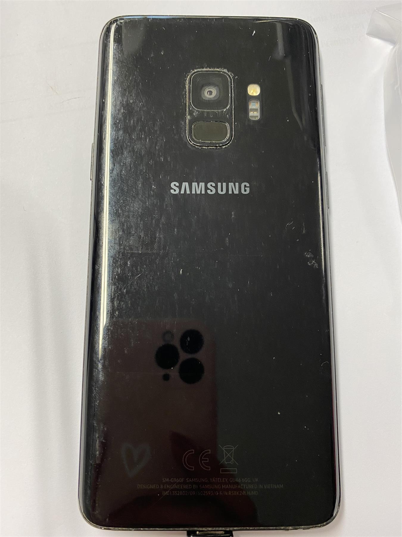 Samsung Galaxy S9 64GB Midnight Black Unlocked - Used