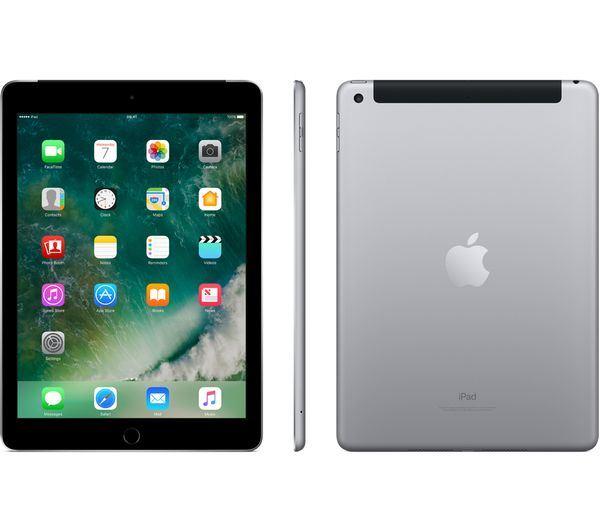 Apple iPad 5th Gen 32GB WiFi + 4G Space Grey Unlocked Refurbished Good