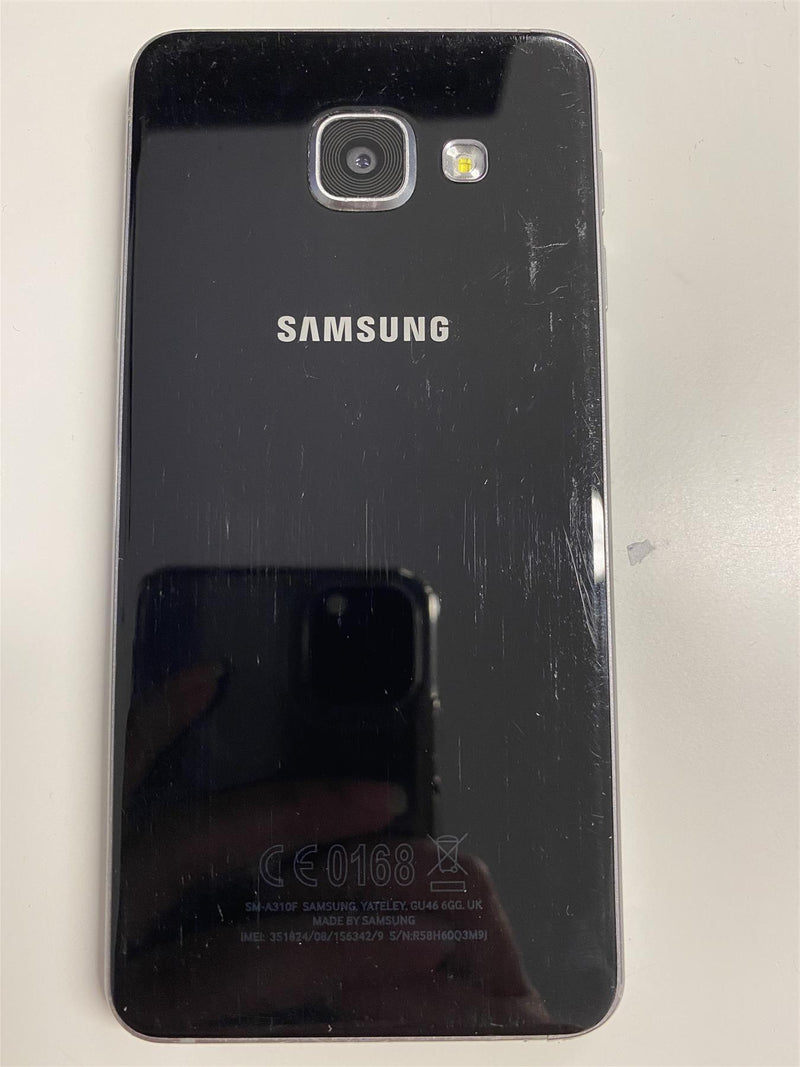 Samsung Galaxy A3 (2016) 16GB Black Unlocked Used