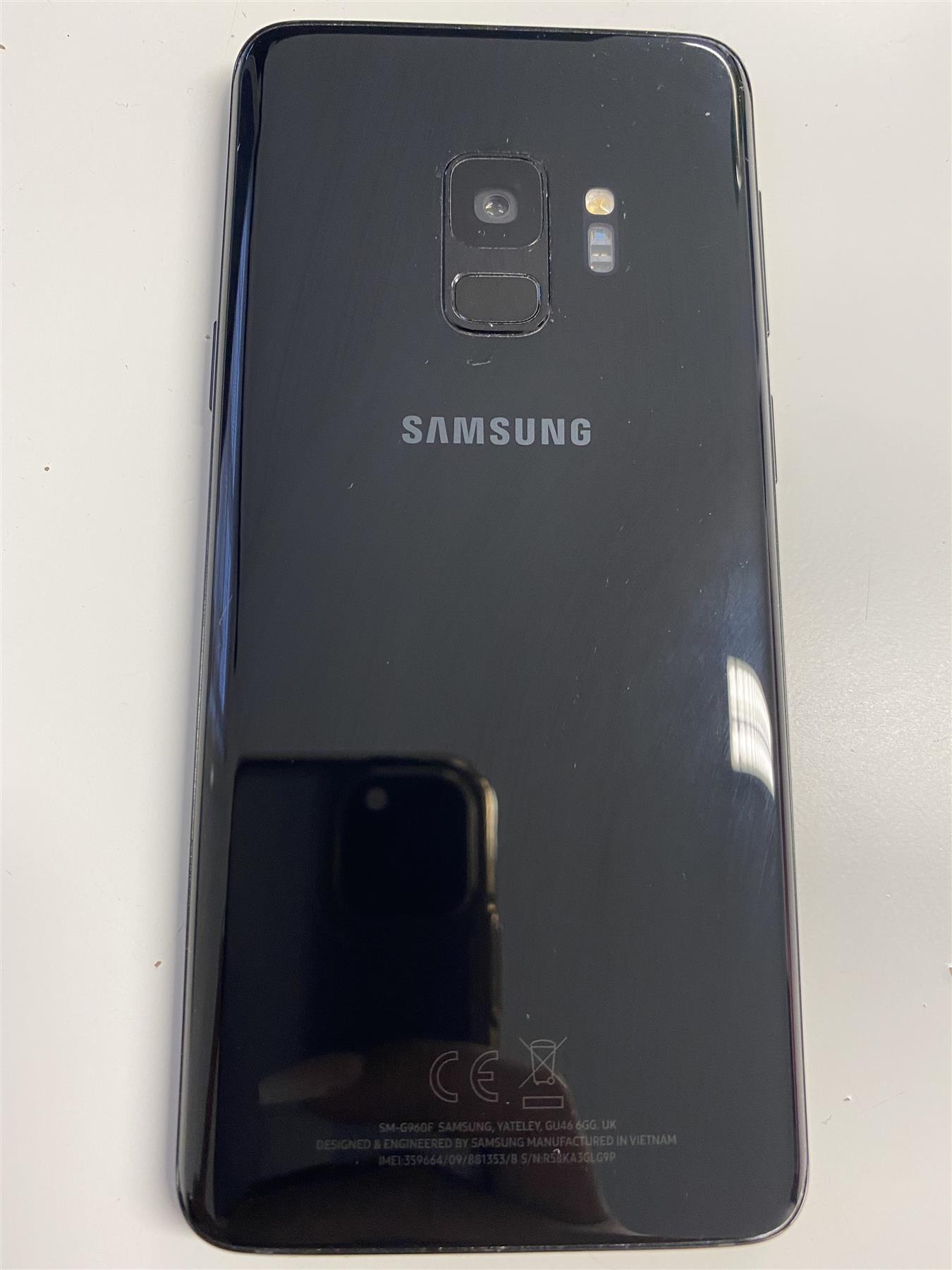 Samsung Galaxy S9 64GB Midnight Black Unlocked - Used