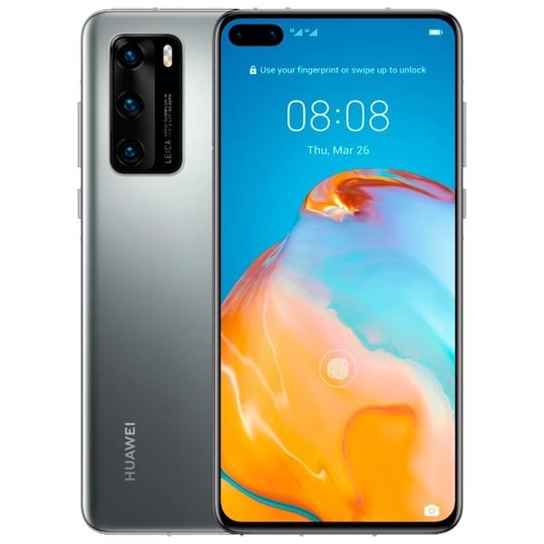 Huawei P40 128GB, Silver Frost Unlocked Refurbished Pristine