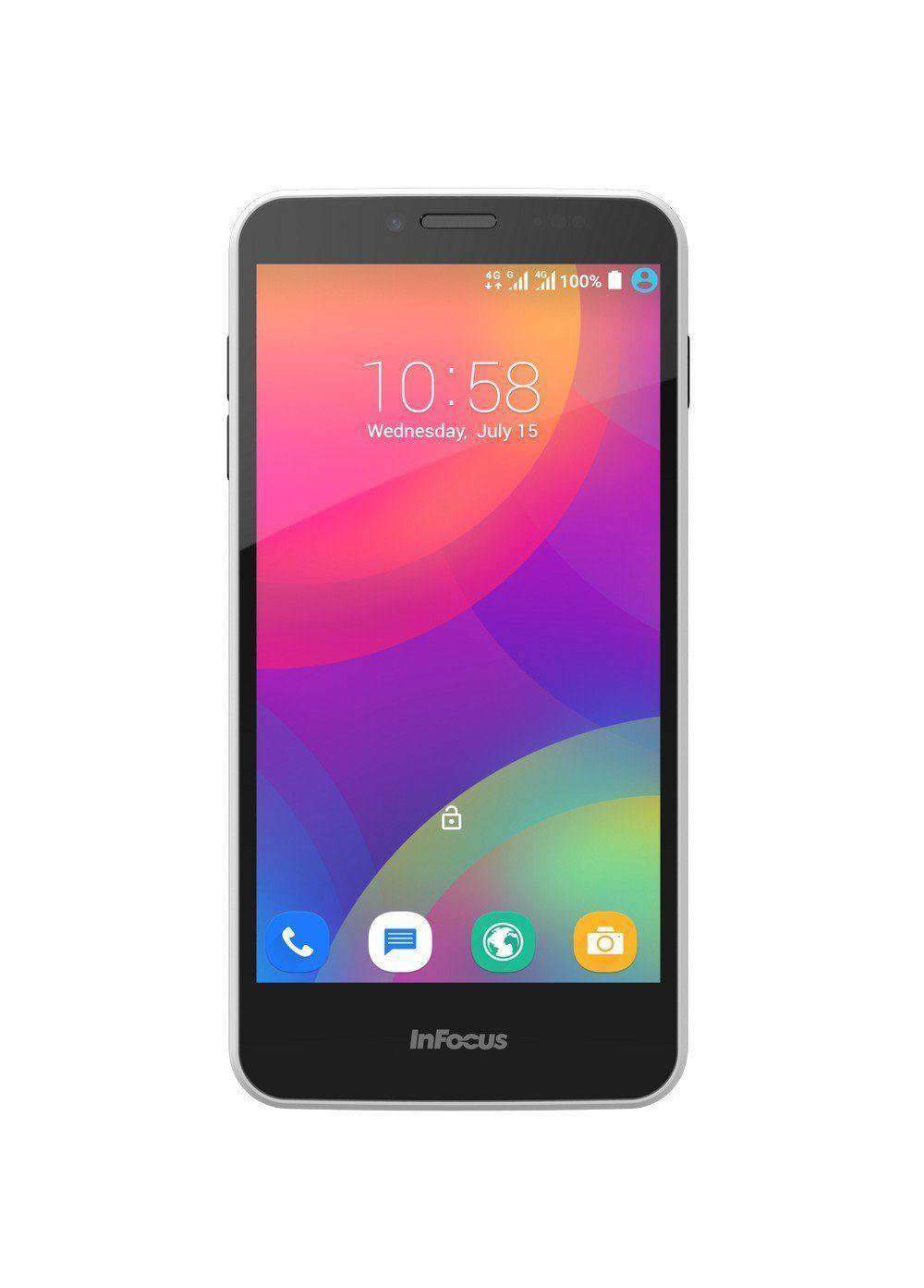 Infocus M370 Dual SIM 5" + 16GB Black Refurbished Excellent Sim Free cheap