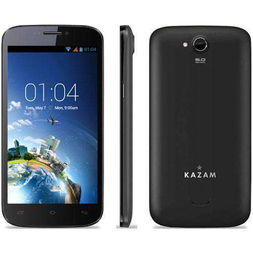 Kazam Trooper X5.5 Dual SIM 4GB Black Unlocked - Refurbished Excellent Sim Free cheap