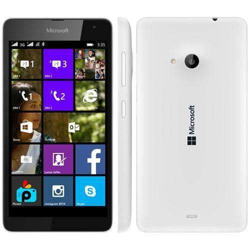 Microsoft Lumia 535 8GB White Unlocked - Refurbished Very Good Sim Free cheap