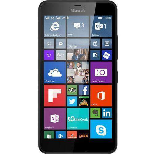 Microsoft Lumia 640 XL Dual SIM Black Unlocked - Refurbished Excellent Sim Free cheap