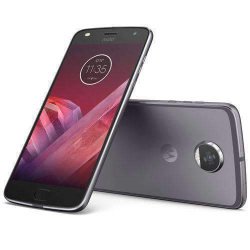 Motorola Moto Z2 Play 64GB, Lunar Grey (Unlocked) - Refurbished Good
