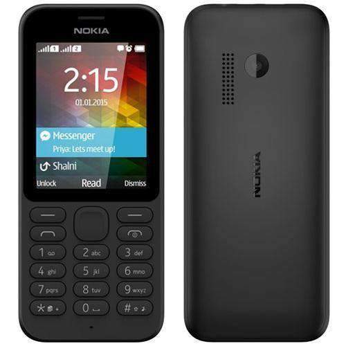 Nokia 215 Black Unlocked - Refurbished Excellent Sim Free cheap