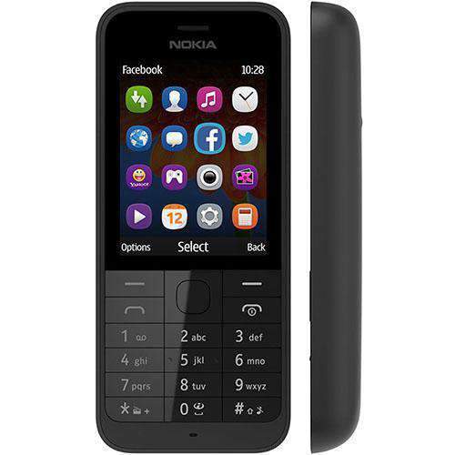 Nokia 220 Dual SIM Black Unlocked - Refurbished Excellent Sim Free cheap