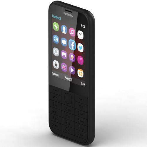 Nokia 225 Black Unlocked - Refurbished Very Good Sim Free cheap