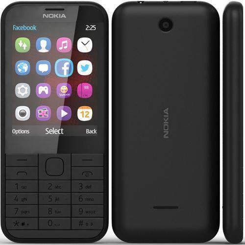 Nokia 225 Black Unlocked - Refurbished Very Good Sim Free cheap